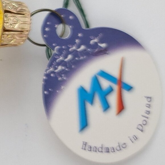 Our Lady of Czestochowa Madonna and Child Handmade Glass Ornament - Picture 14 of 16